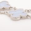 Van Cleef & Arpels Vintage Alhambra 5P Chalcedony Bracelet 5