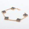 Van Cleef & Arpels Vintage Alhambra 5P Onyx Bracelet1