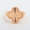 Van Cleef & Arpels Vintage Alhambra Guilloche rings 2