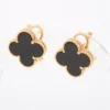 Van Cleef & Arpels Vintage Alhambra Onyx Piercing 1