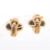 Van Cleef & Arpels Vintage Alhambra Onyx Piercing 3