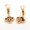 Van Cleef & Arpels Vintage Alhambra Onyx Piercing 4