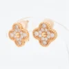 Van Cleef & Arpels Vintage Alhambra diamond Earings 1