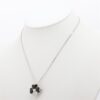 Van Cleef & Arpels cosmos clip Medium Onyx diamond Necklace 5