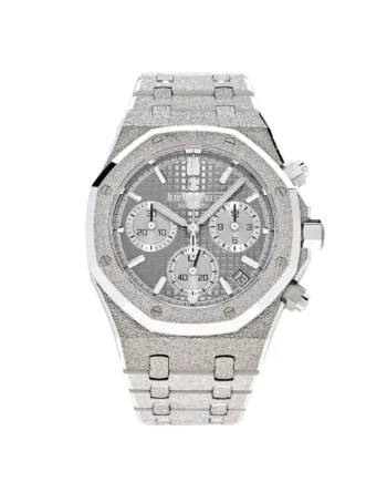 Royal Oak 26239BC.GG.1224BC.01 Chronograph Audemars Piguet Frosted White Gold Limited Edition