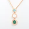 Bvlgari Bvlgari Bvlgari Malachite shells Necklace