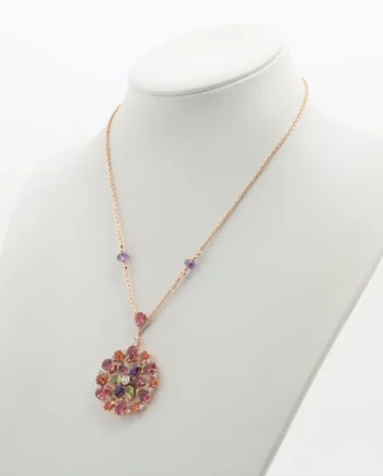 Bvlgari Diva Dream Colored stone diamond Necklace
