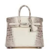 Birkin 25 Himalaya Diamond Hermès Crocodile Niloticus