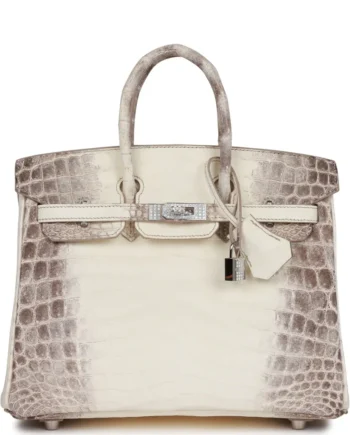 Birkin 25 Himalaya Diamond Hermès Crocodile Niloticus