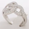 Cartier Agraffe diamond Ring
