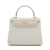 Kelly 25 Togo Gripperle Hermes Gold Metal B 2023