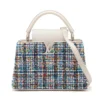 Louis Vuitton Tweed Capucines MM TR0137