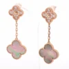 Magic Alhambra diamond Earrings Van Cleef & Arpels