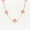 Van Cleef & Arpels Vintage Alhambra 10P Necklace