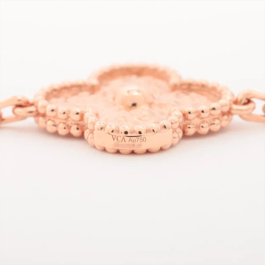 Vintage Alhambra Necklace 10P Van Cleef & Arpels