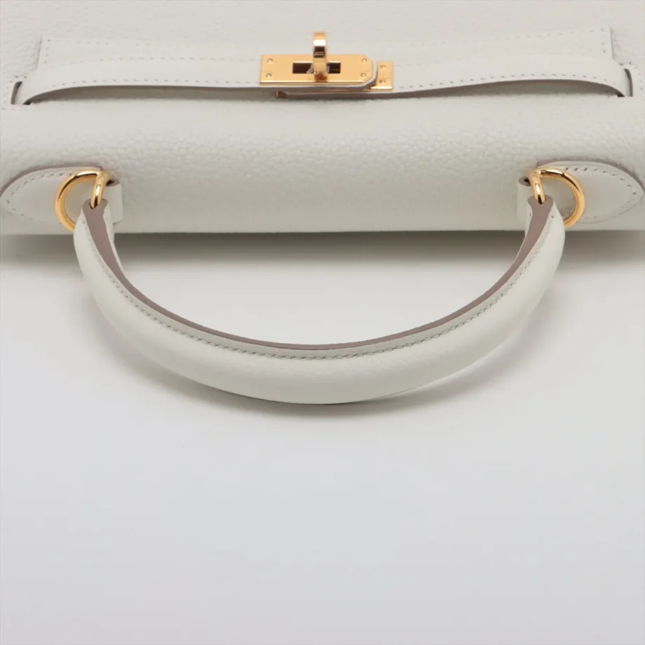 Kelly 25 Togo Gripperle Hermes Gold Metal B 2023