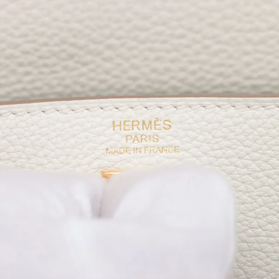 Kelly 25 Togo Gripperle Hermes Gold Metal B 2023