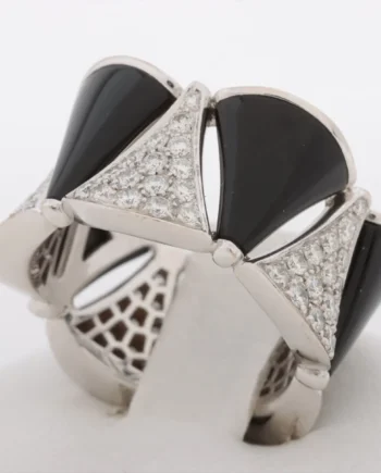 Bvlgari Divas Dream Ring diamond Onyx