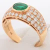 Bvlgari Emerald diamond Ring