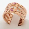 Bvlgari Serpenti Rubellite diamond Ring