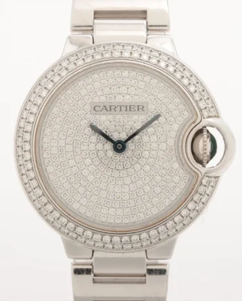 Cartier Ballon Bleu WE902048 Diamond Face