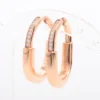 Tiffany Lock diamond Piercing jewelry
