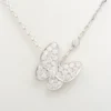 Necklace Doo Papillon diamond Van Cleef & Arpels