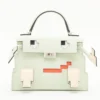 Hermes Kelly Doll Picts Veau Epsom Veil fizz Silver Metal Fittings B 2023
