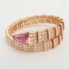 Bvlgari Serpenti Rubellite Bracelet diamond