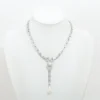 Cartier Agraffe Pearl diamond Necklace
