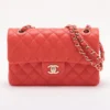 Chanel 23 Small Matelasse Caviar Skin Double Flap