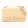 Chanel Matelasse 25 Yellow Gold Lambskin