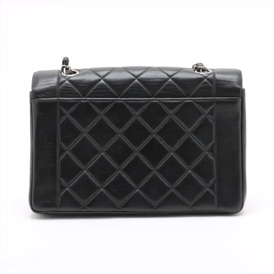 Chanel Bag Diana Matelasse Lambskin Black