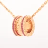 Bvlgari Lock Ruby B.Zero 1 Necklace