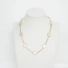 Vintage Alhambra necklace 10 motifs Van Cleef & Arpels Vintage