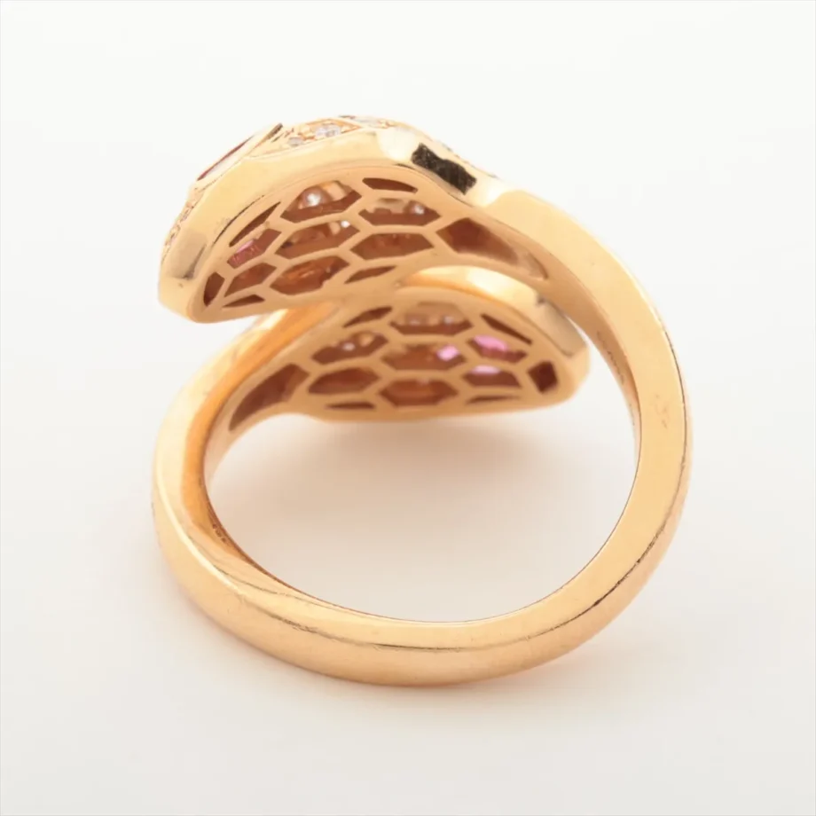 Bulgari Serpenti Seduttori Rubellite diamond Ring