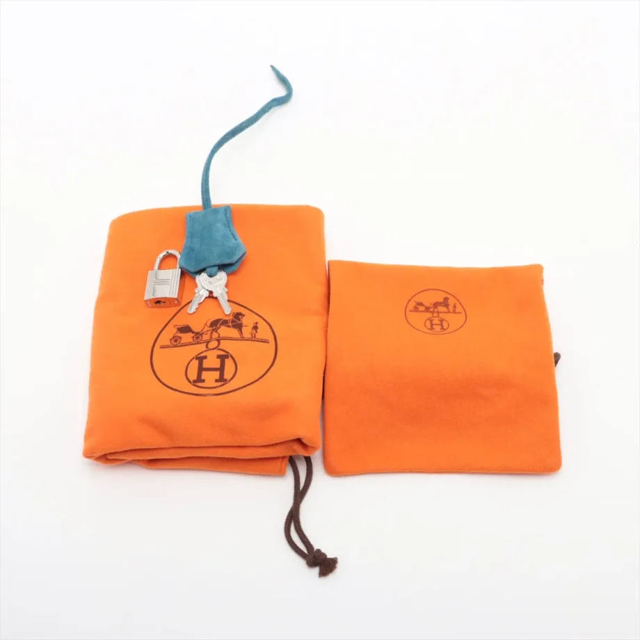 Hermes Kelly 25 thalassa Doblis BlueSilver H