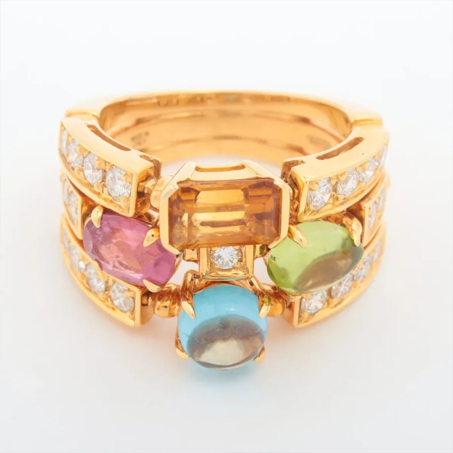 Bvlgari Allegra Multicolor diamond Ring