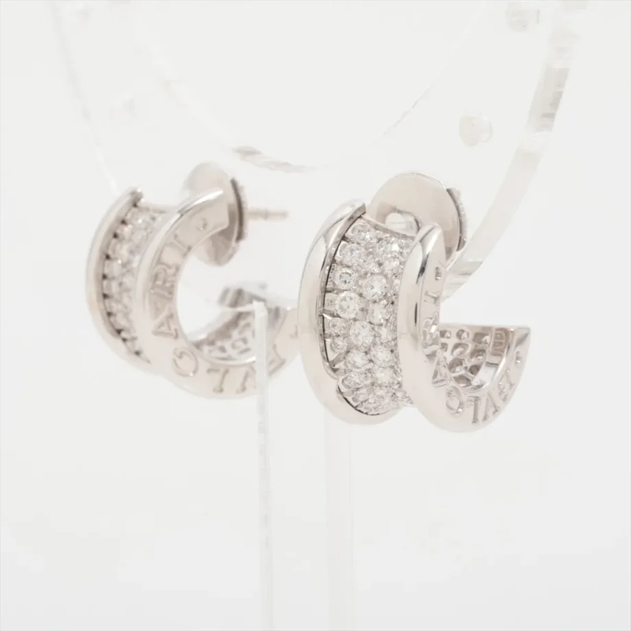 Bulgari B.Zero 1 earrings Pavé diamond Piercing