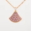 Bvlgari Diva Dream Pink sapphire diamond Necklace
