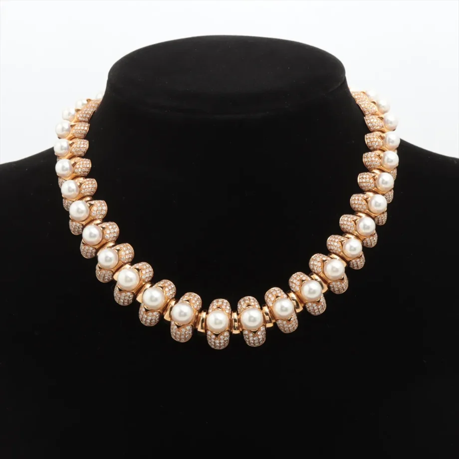 Bvlgari Pearl diamond Necklace