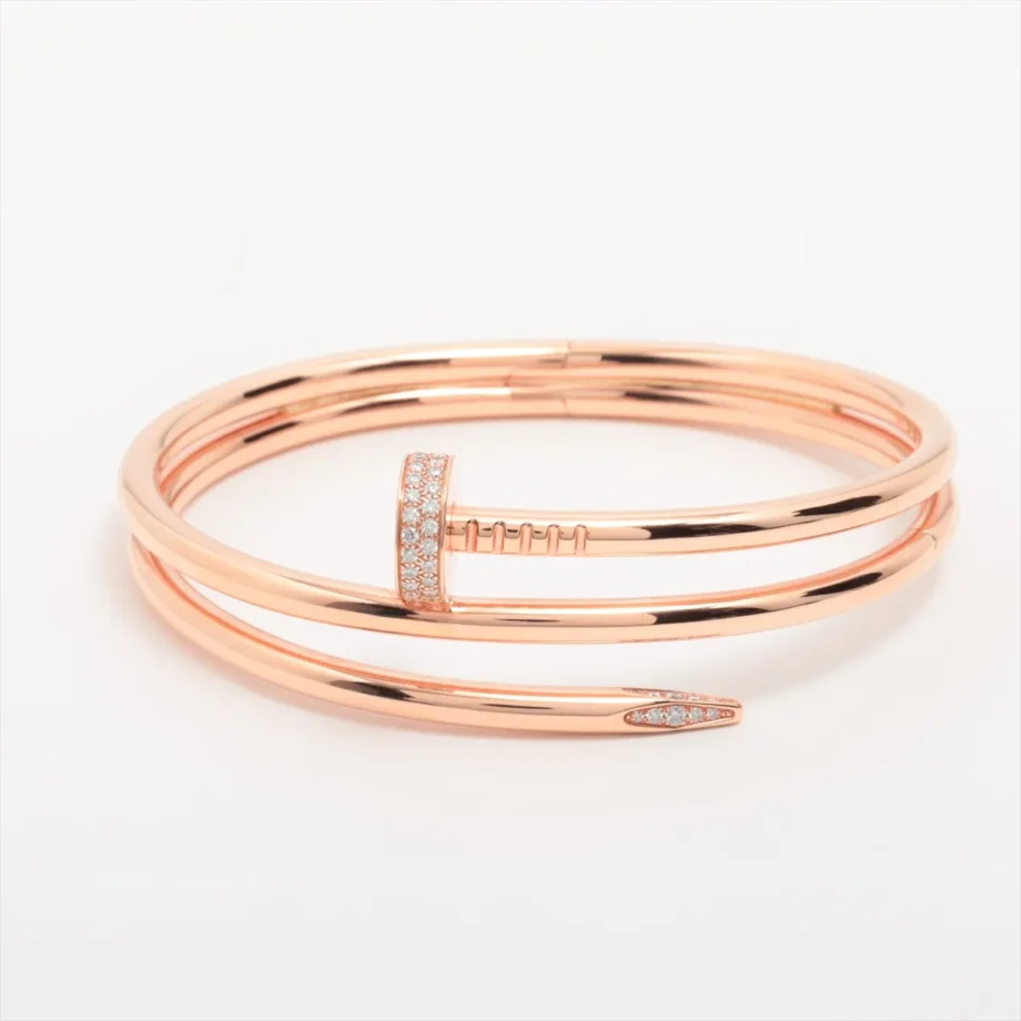 Cartier Juste un Clou diamond Bracelet gold