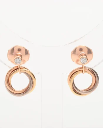 Cartier Trinity earring diamond Piercing