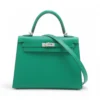 Hermes Kelly 25 Veau Epsom Vale Jade