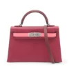 Hermes mini kelly 2 20 Veau Epsom Rose Azalea 2024