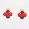 Van Cleef & Arpels Vintage Alhambra Carnelian Piercing