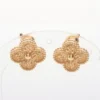 Vintage Alhambra earrings Piercing Van Cleef & Arpels