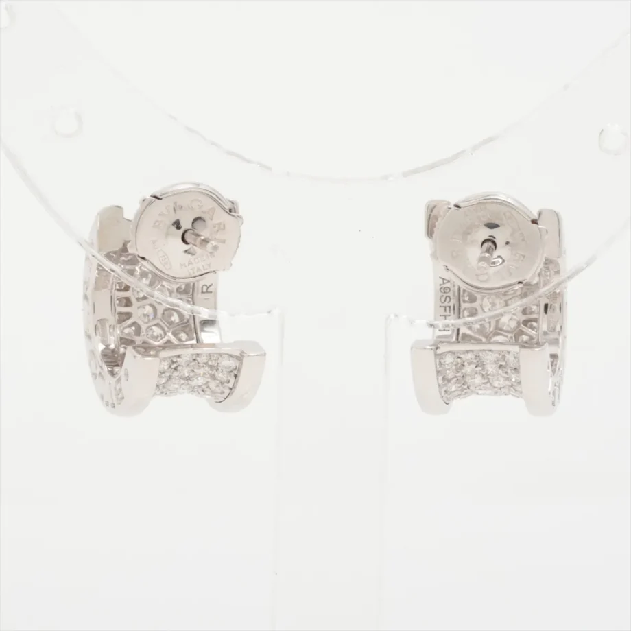 Bulgari B.Zero 1 earrings Pavé diamond Piercing