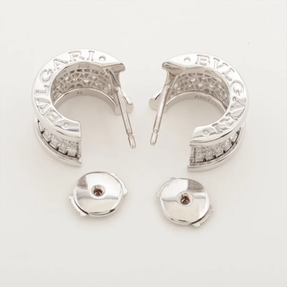 Bulgari B.Zero 1 earrings Pavé diamond Piercing