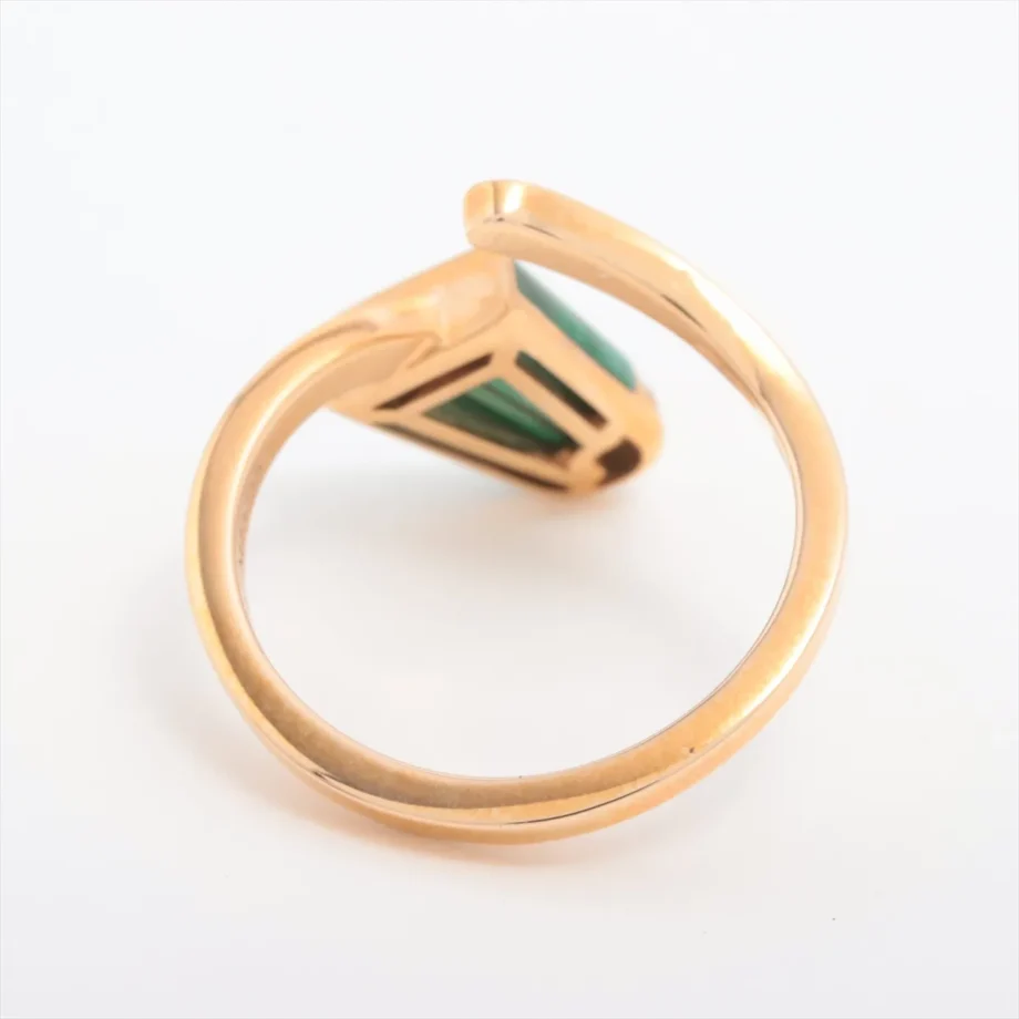 Bulgari Gelati Malachite diamond Ring